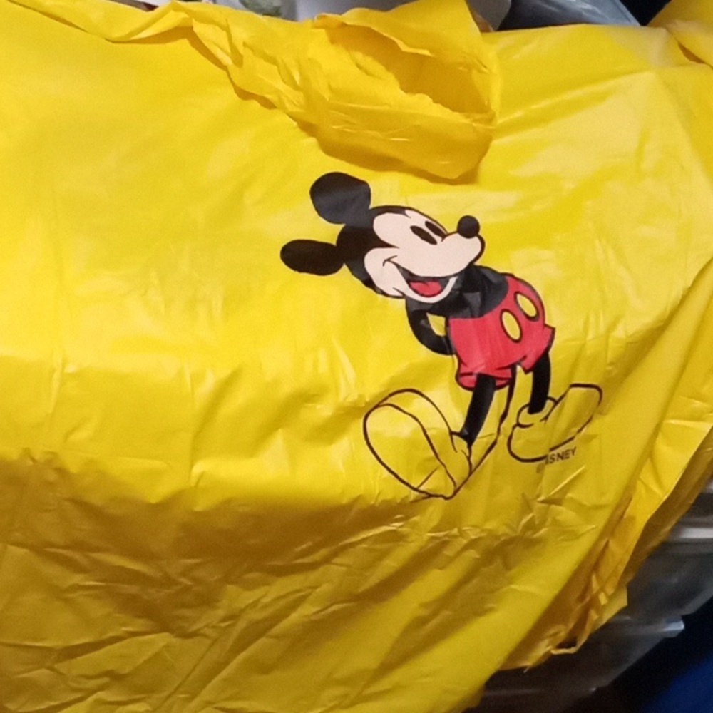 Adult "MICKEY MOUSE"  RAIN PONCHO